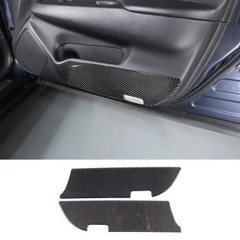 За Infiniti G Series 2007-2013 кола входна врата анти-ритник панел стикер меки въглеродни влакна интериорни аксесоари