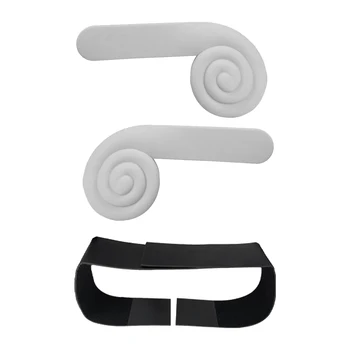 За PICO 4 ухо повишаване звук разтвор + налягане облекчение колан VR слушалки подобряване на звуков ефект ухо (бяло)