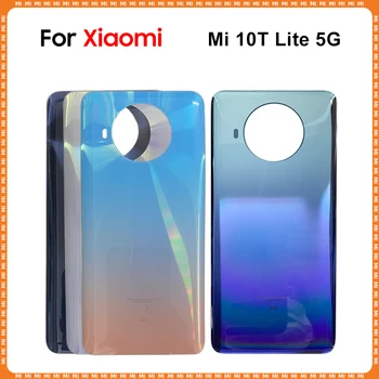 За Xiaomi Mi 10T Lite 5G батерия заден капак 3D стъклен панел задна врата стъкло Mi10T Lite корпус случай с лепило замяна