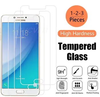 Закалено стъкло за Samsung Galaxy C7 Pro екран протектор стъкло за Samsung Galaxy C7 Pro C7010 C701F защитно фолио
