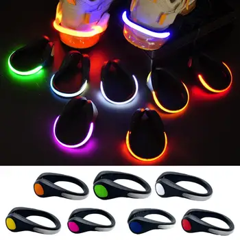 Лампа за щипка за обувки LED светеща Множество режими на осветление Супер ярък компактен размер Проста инсталация Безопасност Нощна обувка за бягане