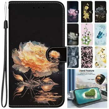 Магнитен кожен портфейл Flip Cover Case за Huawei Nova 3i 5T 7i 8i Y61 Y70 Plus 3e 4e 3 5i 6 SE случай телефон капак Fundas Etui