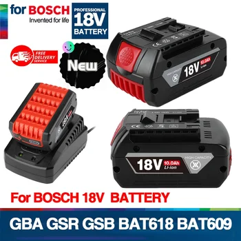 Надстройте инструментите си с мощни акумулаторни акумулаторни батерии за BOSCH GSR BAT618 BAT618G BAT609 GSR18V GBA18V BAT610