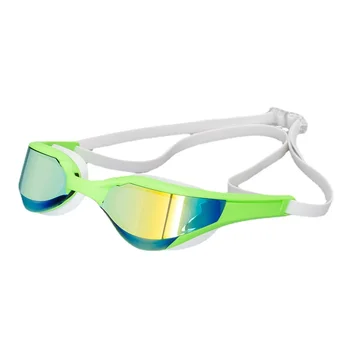 Нови очила за плуване с UV покритие против мъгла за мъже жени Професионални състезателни очила за плуване Регулируеми очила