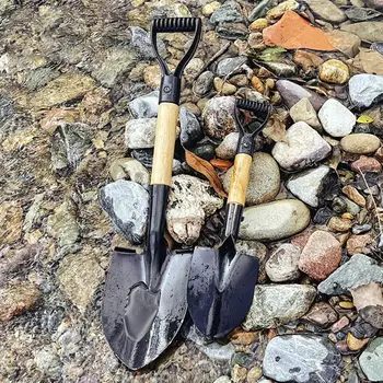 Оцеляване лопата лагер инструмент градинарство лопата аксесоар висока твърдост полезен открит дейност ръка мистрия инструмент