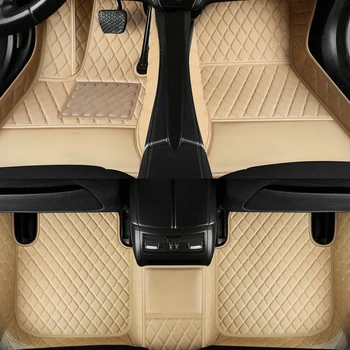 Поръчкови стелки за кола за BMW X6 E71 2008-2014 години Интериор на килим от изкуствена кожа Аксесоари за кола